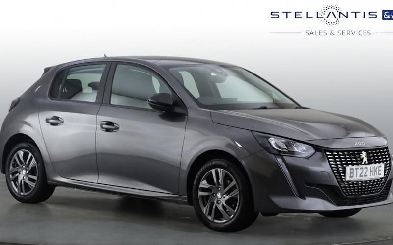 Grey Used 2022 Peugeot 208 Active Premium Hatchback | £12,602 (Fair price) - Image 1/4