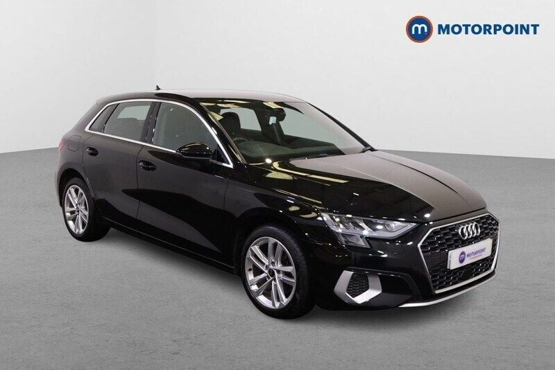 Black Used 2023 Audi A3 e-tron Sport Hatchback | £19,249 (Good price) - Image 1/4