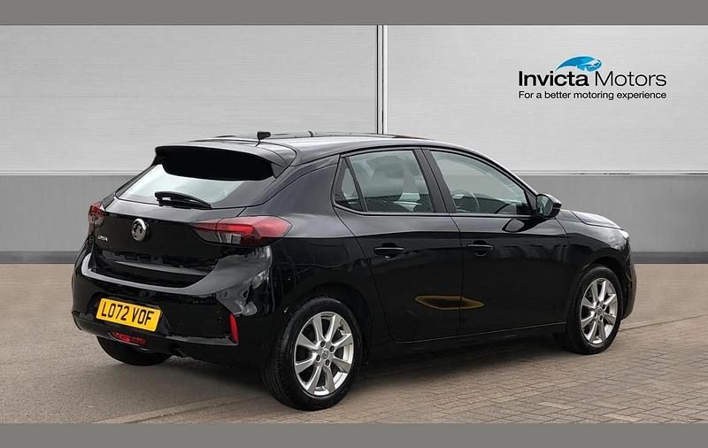 Used Vauxhall Corsa Design Edition 75 HP (55 kW) 2022 Black Hatchback