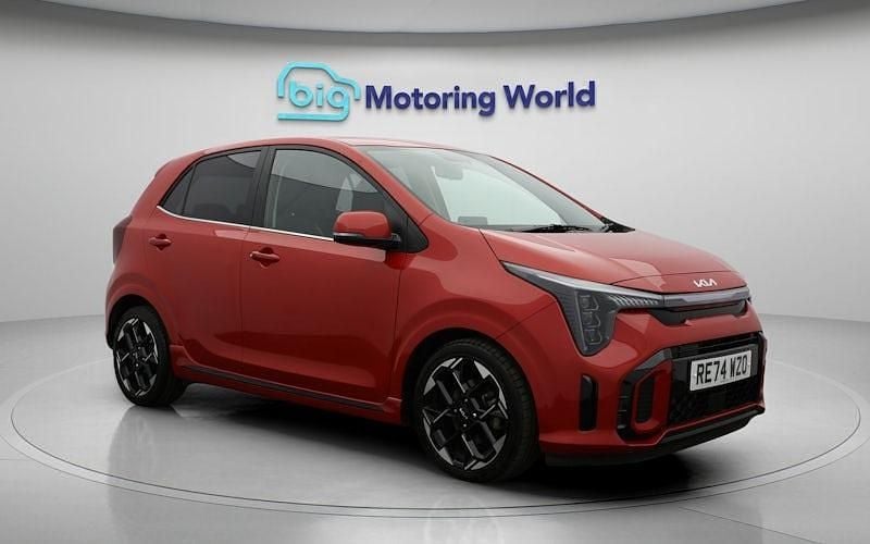 Used Kia Picanto GT-Line S 77 HP (56 kW) 2024 Red Hatchback