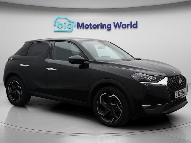 Black Used 2022 DS Automobiles DS3 Crossback Rivoli SUV | £14,600 (Fair price) - Image 1/4