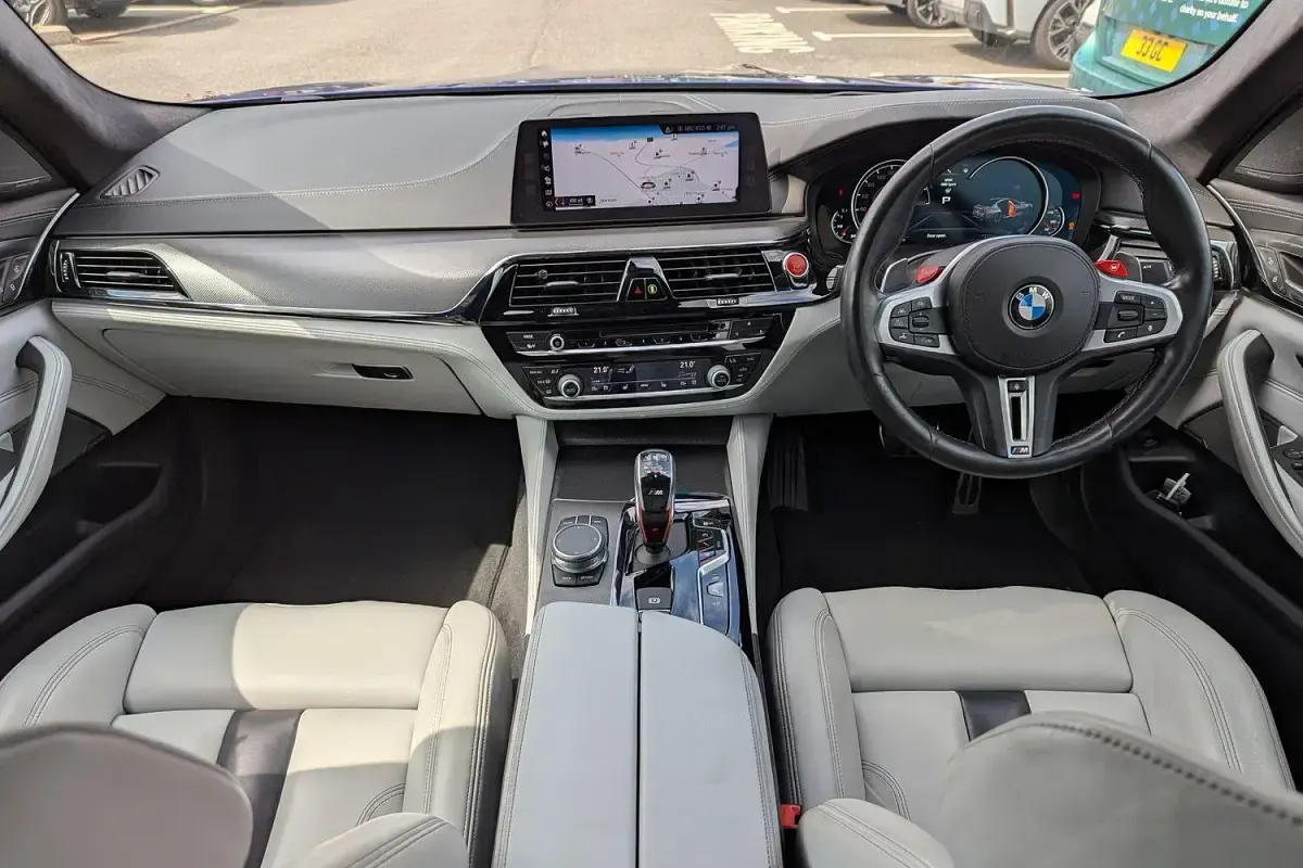 Used BMW M5 Comfort Edition 592 HP (435 kW) 2018 Blue