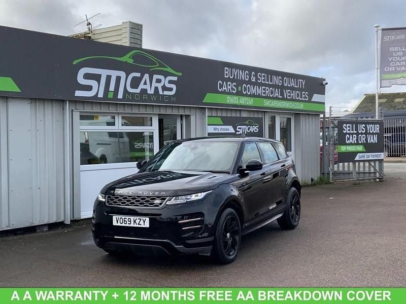 Used Land Rover Range Rover evoque R-Dynamic 180 HP (132 kW) 2019 Black SUV