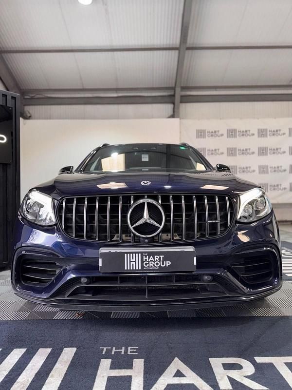 Used Mercedes GLC63 AMG Premium 476 HP (350 kW) 2018 Blue SUV