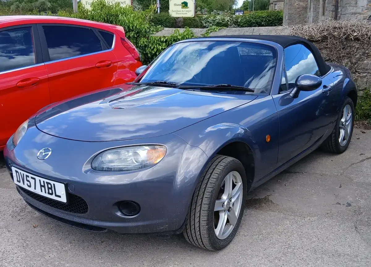 Used Mazda MX5 126 HP (92 kW) 2007 Grey Cabriolet