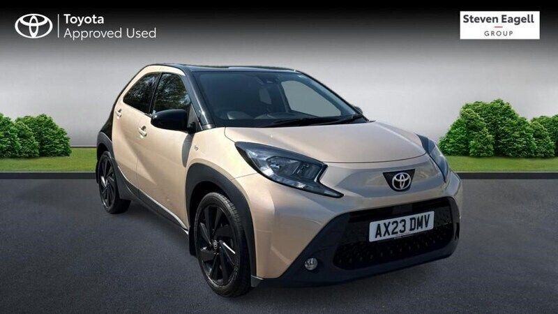 Beige Used 2023 Toyota Aygo Hatchback | £12,861 (Fair price) - Image 1/4