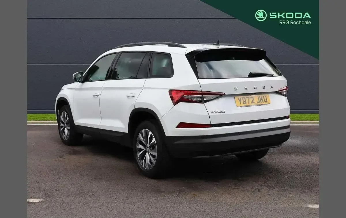 Second-hand Skoda Kodiaq SE Drive 147 CP (108 kW) 2022 Alb SUV