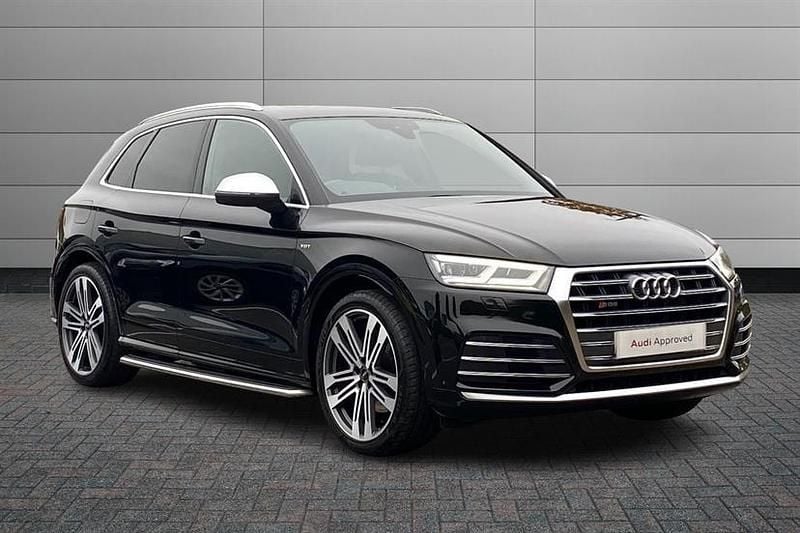 Mythos black Used 2018 Audi SQ5 Design SUV | £27,450 (Good price) - Image 1/4