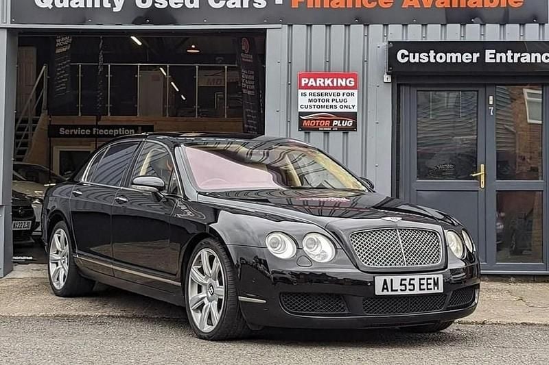 Used Bentley Continental Flying Spur 560 HP (411 kW) 2007 Black Sedan