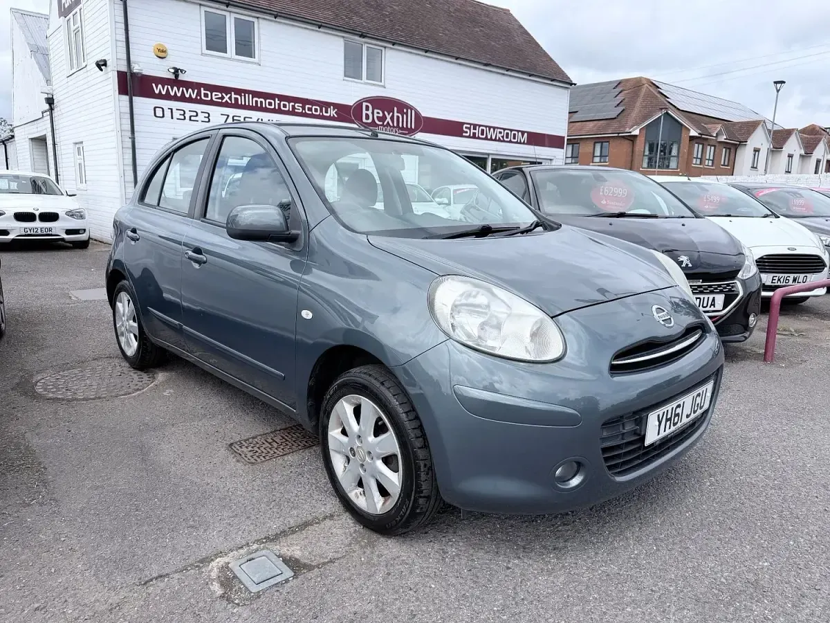 Used Nissan Micra Acenta 98 HP (72 kW) 2011 Grey Hatchback