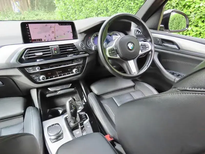 Used BMW X3 M Sport 184 HP (135 kW) 2019 White SUV