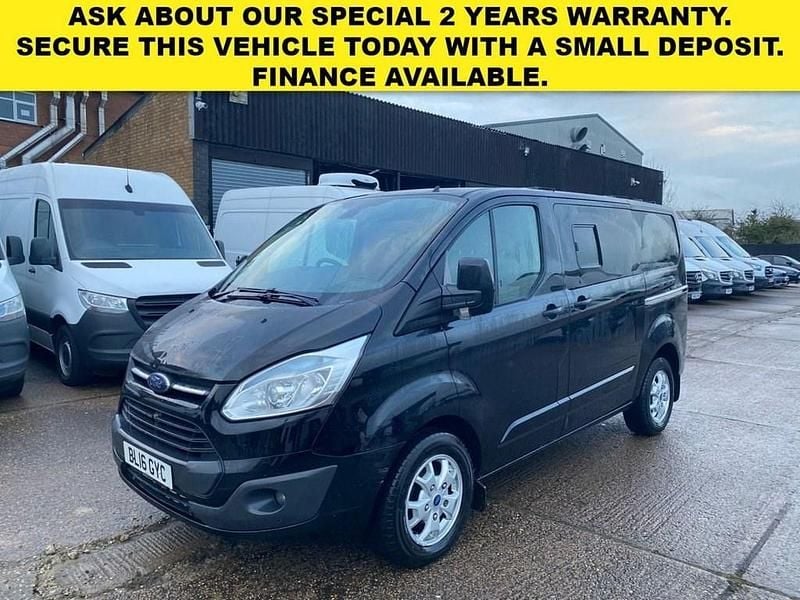 Used Ford Transit Custom Limited 125 HP (91 kW) 2016 Black Estate