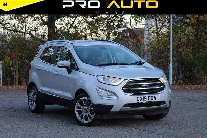 Silver Used 2019 Ford Ecosport Titanium SUV | £9,750 (Good price) - Image 1/4