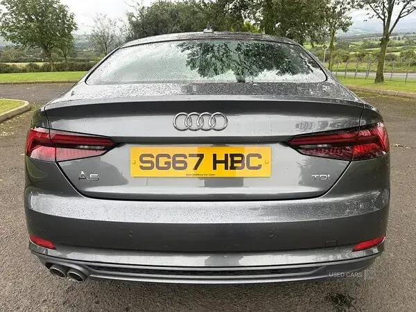 Used Audi A5 S-Line 190 HP (139 kW) 2017 Grey Coupe