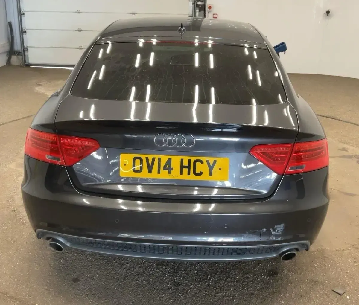 Used Audi A5 Sportback Black Edition 204 HP (150 kW) 2014 Grey Hatchback