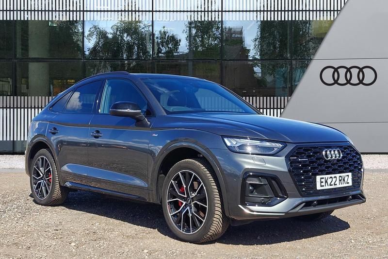 Grey Used 2022 Audi Q5 Black Edition SUV | £38,990 (Expensive) - Image 1/4