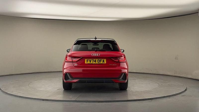 Used Audi A1 Sportback S-Line 150 HP (110 kW) 2024 Progressive red metallic/mythos black metallic Hatchback