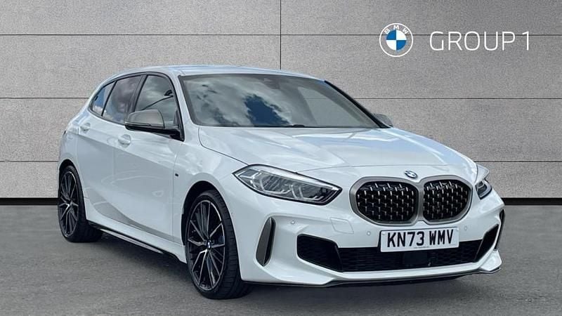 White Used 2024 BMW M135 Comfort Edition Hatchback | £30,993 (Fair price) - Image 1/4