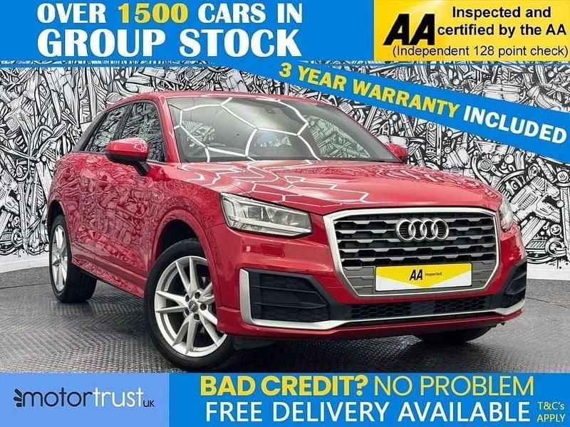 Used Audi Q2 S-Line 116 HP (85 kW) 2019 Red SUV