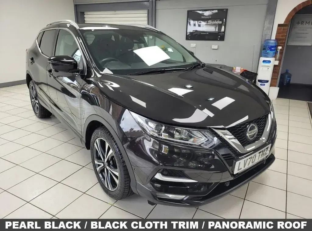 Used Nissan Qashqai N-Connecta 160 HP (117 kW) 2020 Black SUV