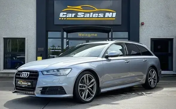 Used Audi A6 Black Edition 187 HP (137 kW) 2017 Grey Estate