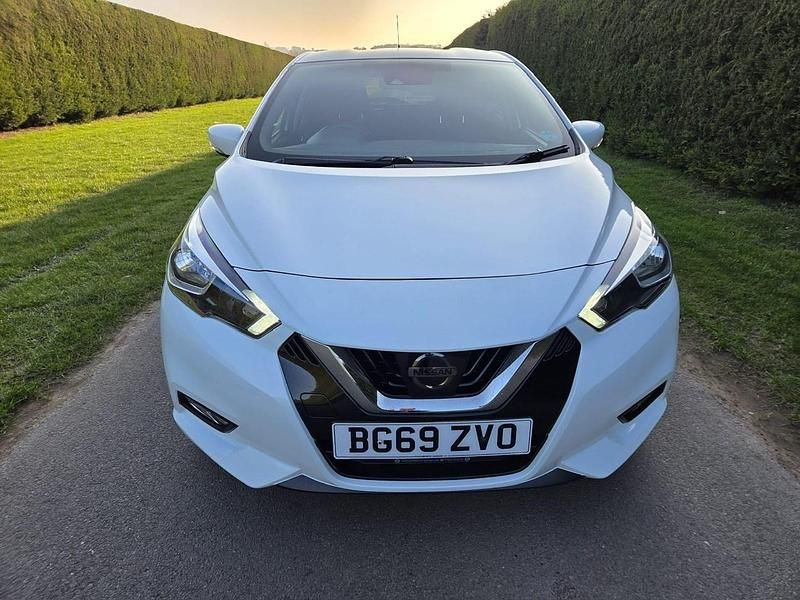 Used Nissan Micra Acenta 2019 White Hatchback