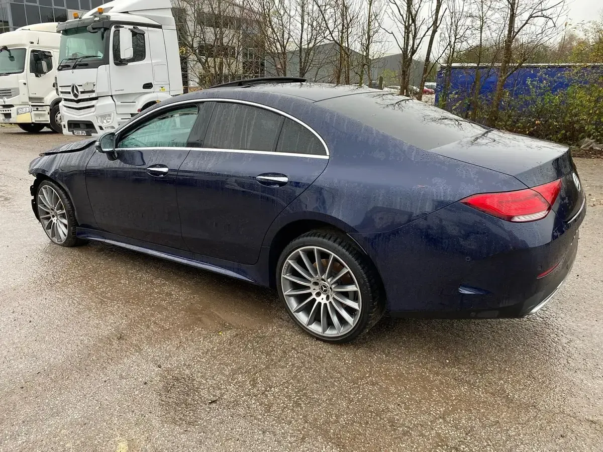 Used Mercedes CLS350 AMG Line Premium Plus 286 HP (210 kW) 2019 Blue Coupe