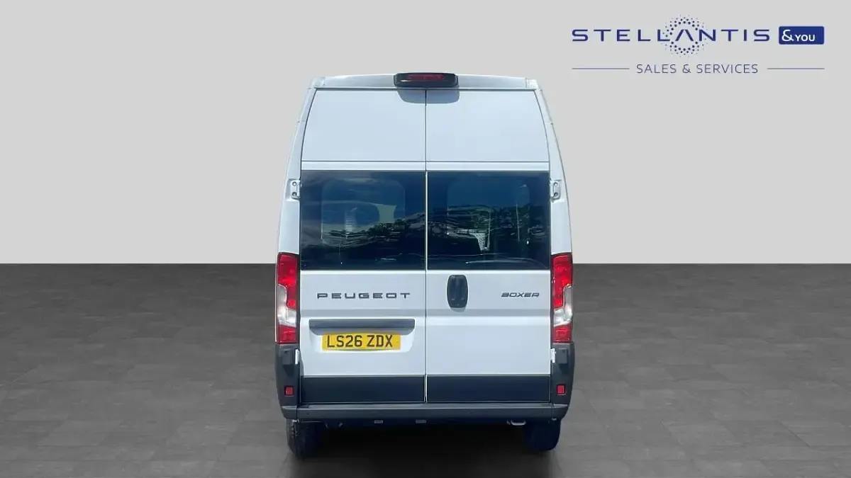 New Peugeot Boxer 138 HP (101 kW) 2026 White Van