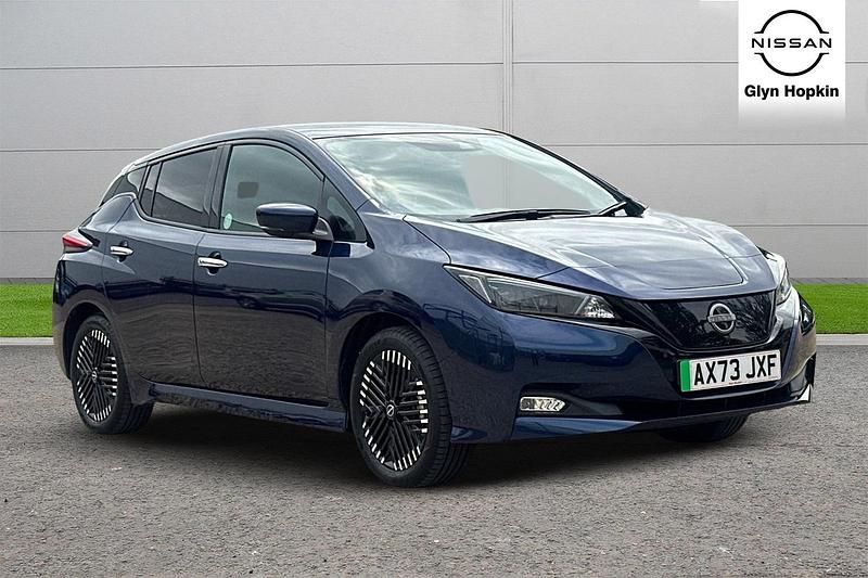 Blue Used 2023 Nissan Leaf Tekna Hatchback | £12,454 (Fair price) - Image 1/4