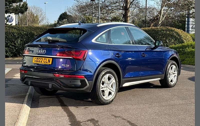 Used Audi Q5 Sport 200 HP (147 kW) 2022 Blue SUV