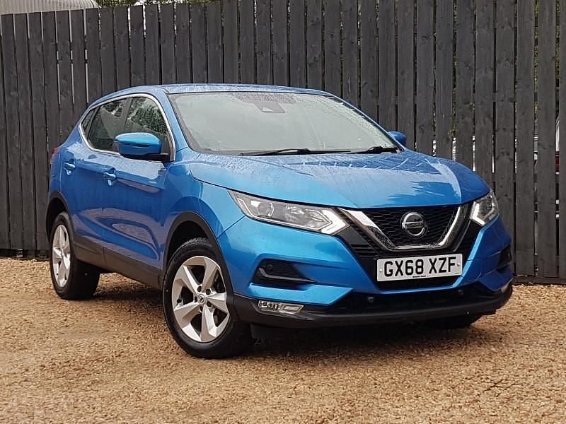 Used Nissan Qashqai Acenta Premium 115 HP (84 kW) 2018 Blue SUV