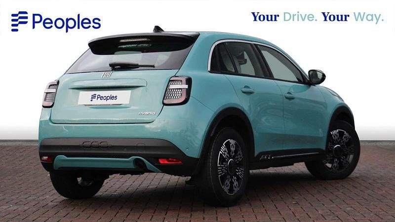 New Fiat 600 2025 Blue Hatchback