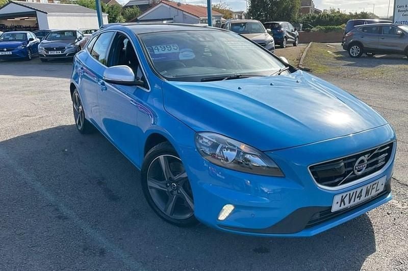 Blue Used 2014 Volvo V40 R-Design Estate | £4,995 (Fair price) - Image 1/1