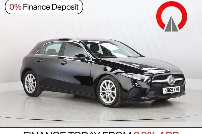 Used Mercedes A180 116 HP (85 kW) 2019 Black Hatchback