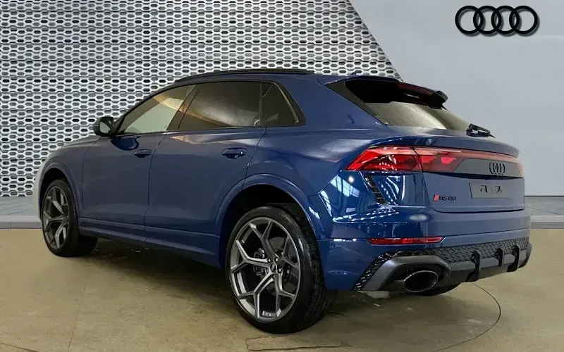New Audi RS Q8 Design 640 HP (470 kW) 2026 Blue SUV