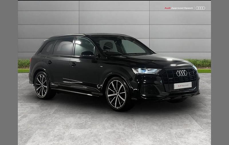Used Audi Q7 Black Edition 334 HP (245 kW) 2022 Black SUV