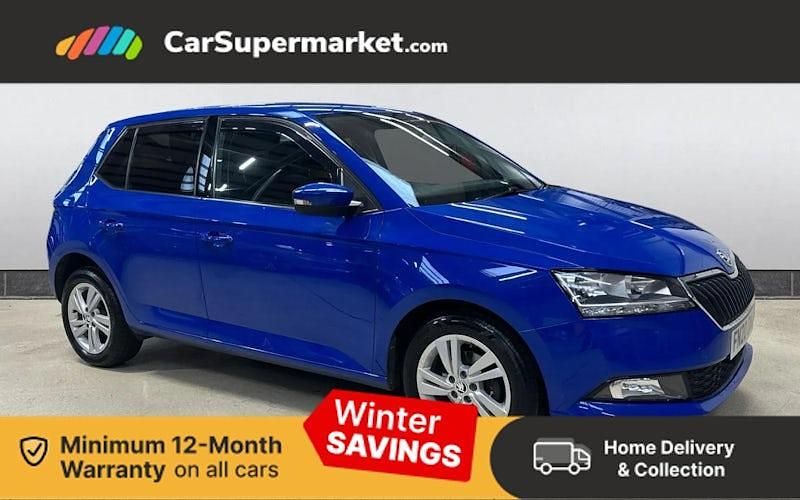Blue Used 2020 Skoda Fabia SE Hatchback | £9,397 (Fair price) - Image 1/3