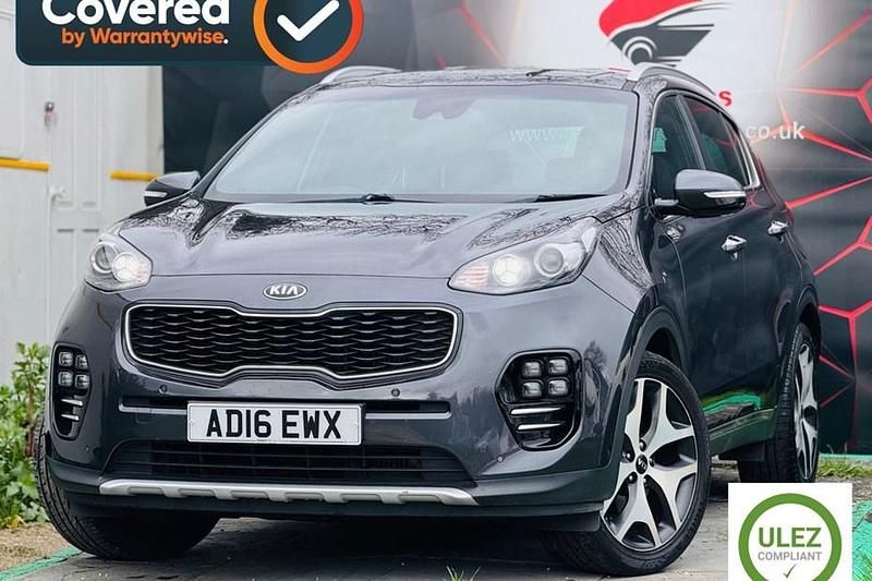 Used Kia Sportage GT-Line 174 HP (127 kW) 2016 Silver SUV