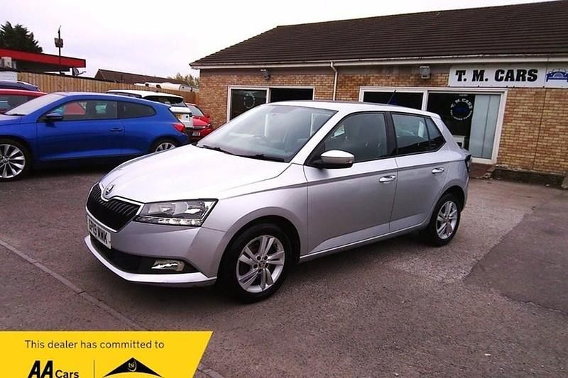 Silver Used 2019 Skoda Fabia SE Hatchback | £9,495 (Fair price) - Image 1/1