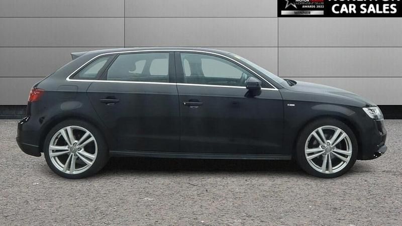 Used Audi A3 Sportback S-Line 150 HP (110 kW) 2019 Black Hatchback
