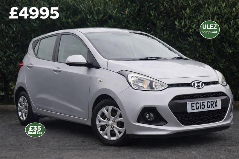 Usado Hyundai i10 SE 2015 Prateado Citadino