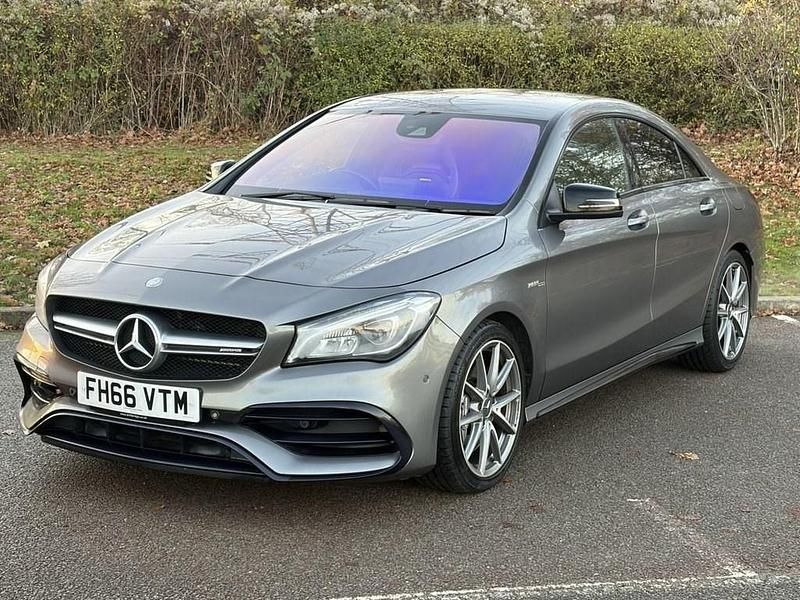 Grey Used 2016 Mercedes CLA45 AMG AMG Coupe | £21,100 (Good price) - Image 1/4