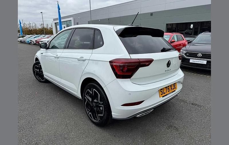 Used VW Polo Black Edition 115 HP (84 kW) 2025 White Hatchback