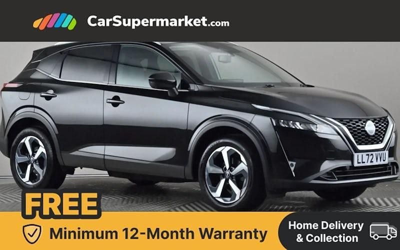 Black Used 2022 Nissan Qashqai N-Connecta SUV | £15,697 (Fair price) - Image 1/4
