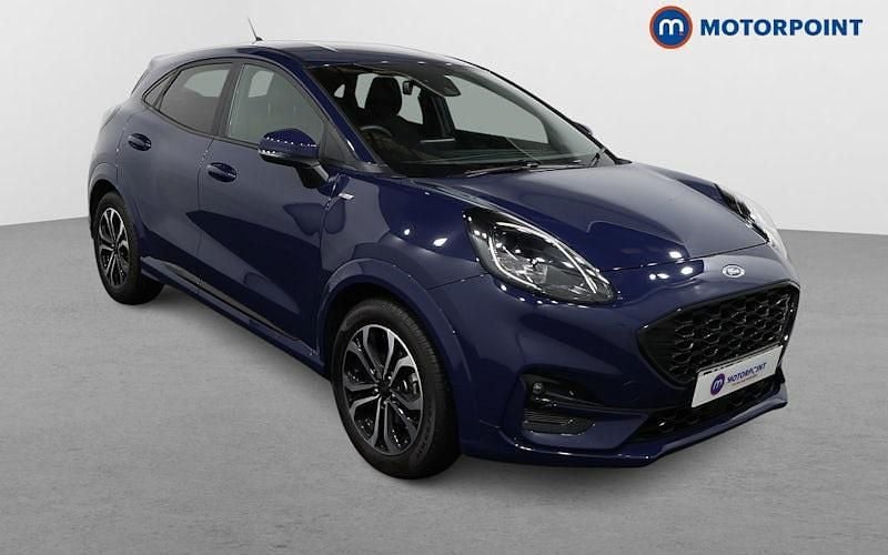 Blue Used 2023 Ford Puma ST-Line Hatchback | £17,549 (Fair price) - Image 1/4