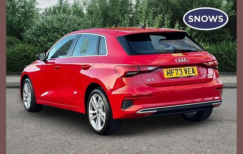 Used Audi A3 Sport 110 HP (80 kW) 2023 Red Hatchback