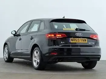 Begagnad Audi A3 150 HK (110 kW) 2020 Svart Sedan
