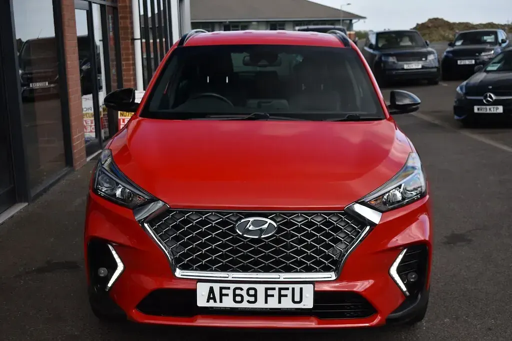 Used Hyundai Tucson N Line 177 HP (130 kW) 2019 Red SUV