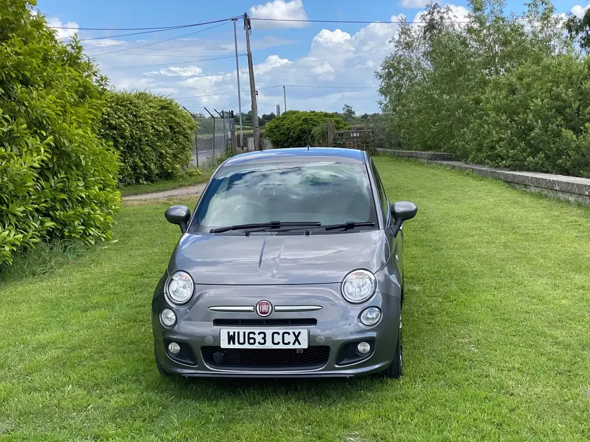 Used Fiat 500 S 69 HP (50 kW) 2013 Grey Hatchback