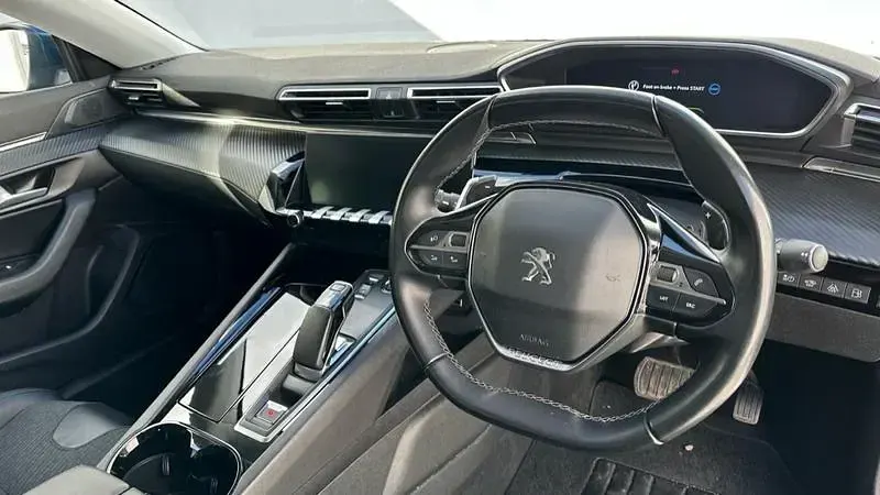 Used Peugeot 508 Allure 225 HP (165 kW) 2021 Blue Hatchback